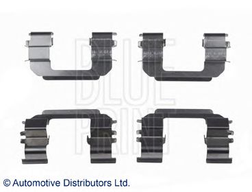 BLUE PRINT adg048601 -  Комплектующие, колодки дискового тормоза